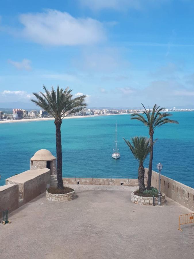 Charmant Appartement Avec Vue Sur Le Chateau De Peñíscola Exteriér fotografie