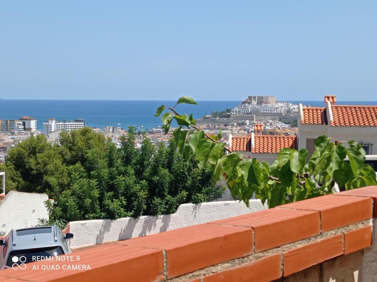 Charmant Appartement Avec Vue Sur Le Chateau De Peñíscola Exteriér fotografie