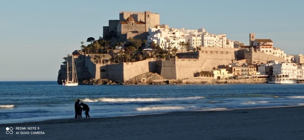 Charmant Appartement Avec Vue Sur Le Chateau De Peñíscola Exteriér fotografie