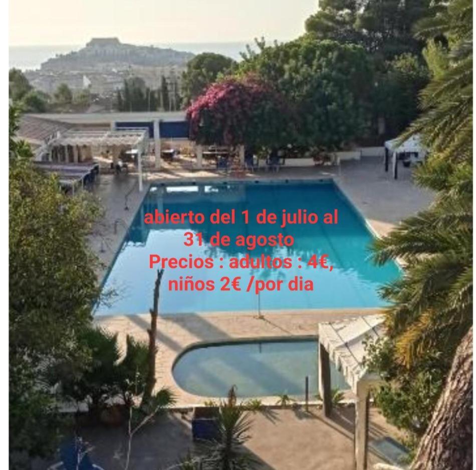 Charmant Appartement Avec Vue Sur Le Chateau De Peñíscola Exteriér fotografie